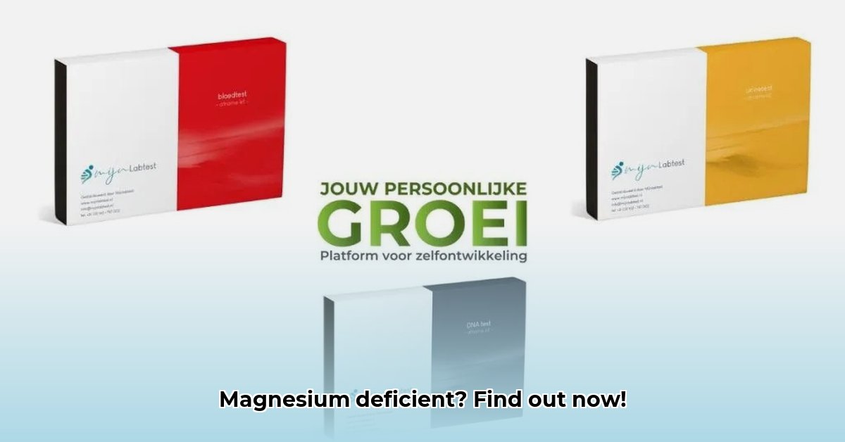 magnesium-tekort-test